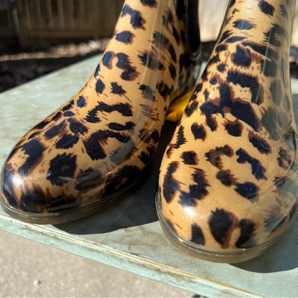 Madden Girl Shoes Madden Girl Leopard Print Ankle Hight Rubber Rain